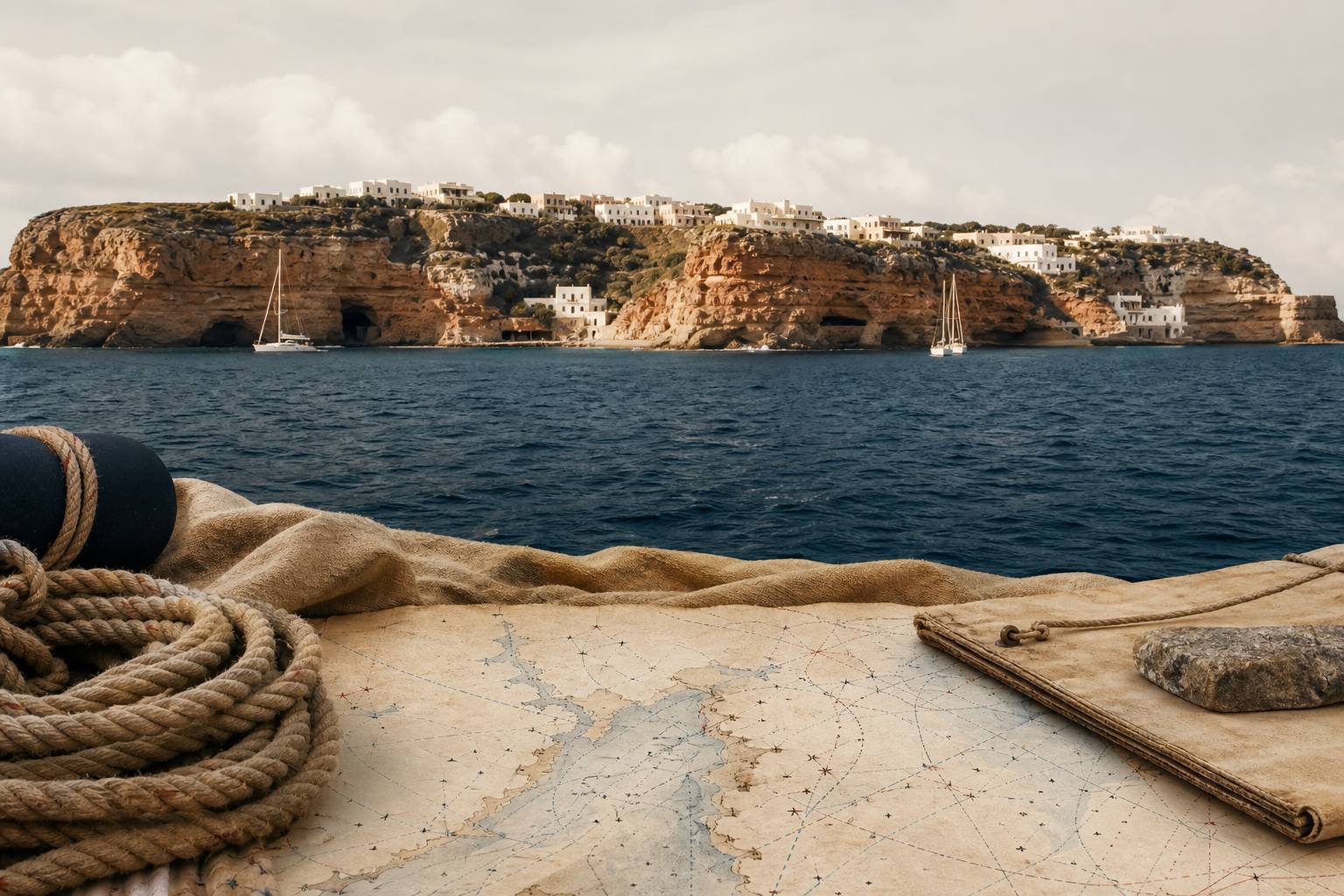 Ventotene, piccola perla con tre porti: il paradiso segreto per gli amanti della vela, Ventotene