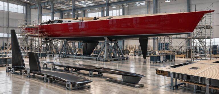 Soldini si prepara al varo della superbarca volante nel 2026 con un’elegante livrea rosso Ferrari